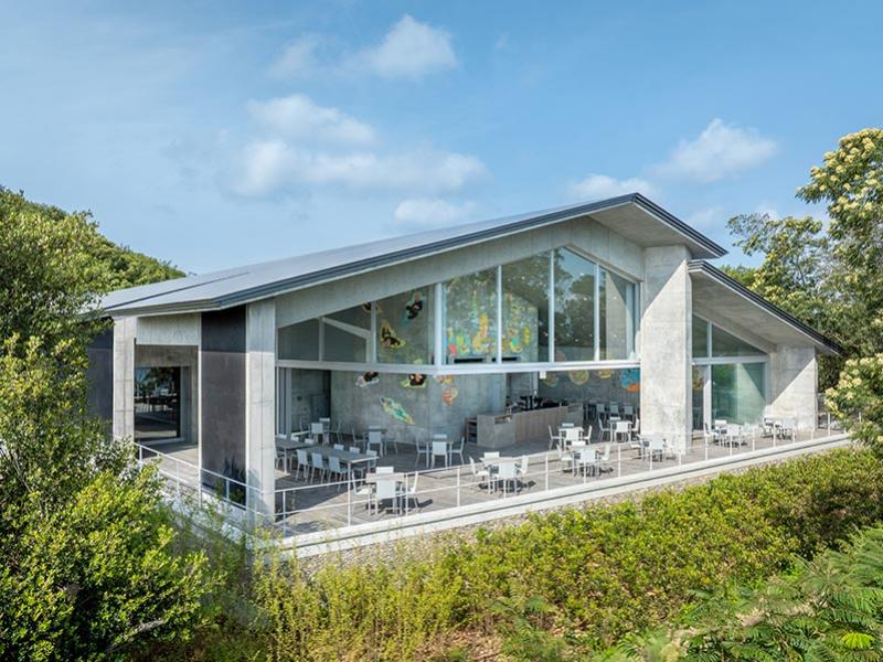 Naoshima New Museum of Art au Japon, conçu par Tadao Andō. © Gion