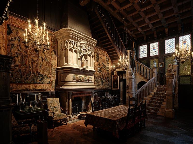 La salle Renaissance de la maison Pierre Loti. © Julie Limont