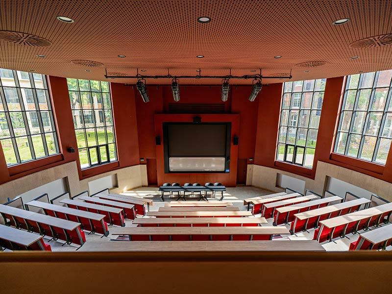 L'auditorium Tisserand du campus Le Delta. © Benoît Linero