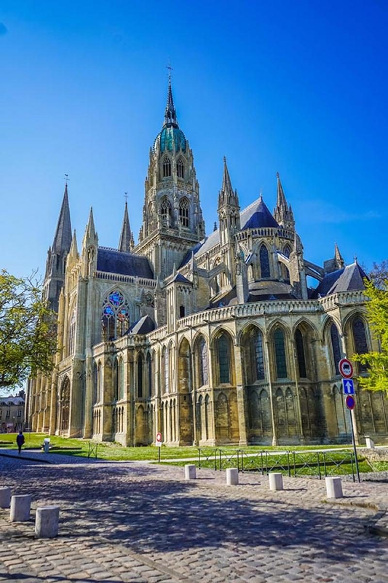 La cathédrale de Bayeux après restauration. © Nicolas Barbanchon