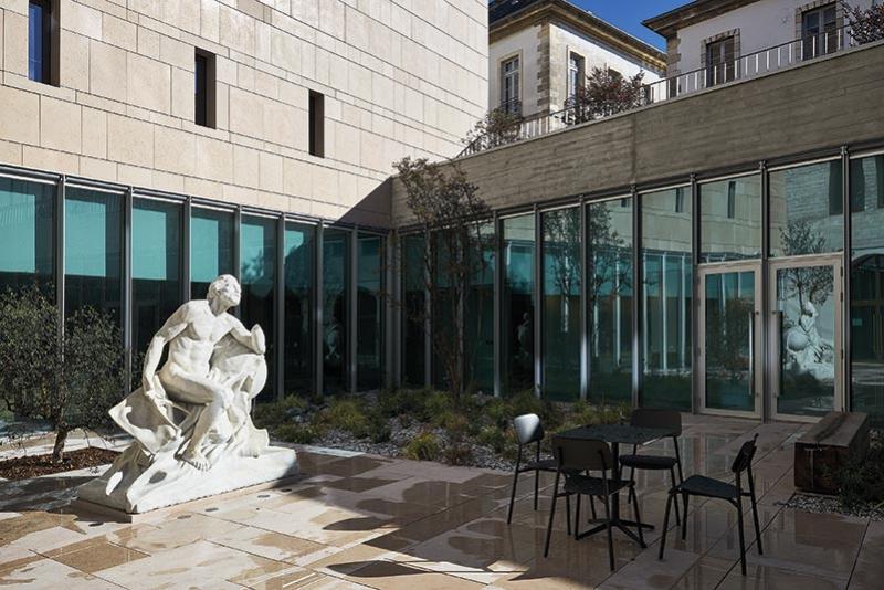 La nouvelle entrée du Musée Bonnat-Helleu. © Alexandra Vaquero