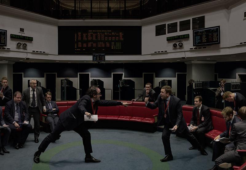 Luc Delahaye, Trading Floor, 2013, tirage chromogène numérique. © Luc Delahaye