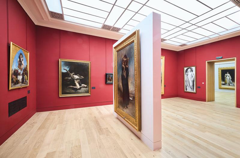 Vue de la salle 17 du Musée Bonnat-Helleu. © Alexandra Vaquero