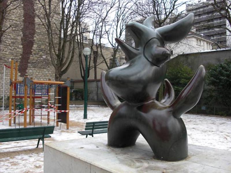 Joan Miro - L'Oiseau Lunaire - rue Blomet