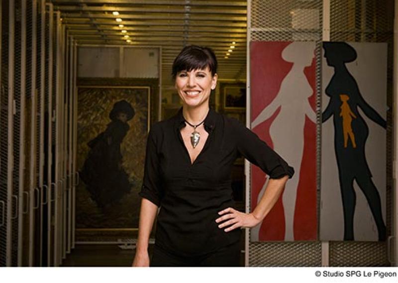 Nathalie Bondil, ex-conservatrice en chef du patrimoine et directrice du Musée des beaux-arts de Montréal