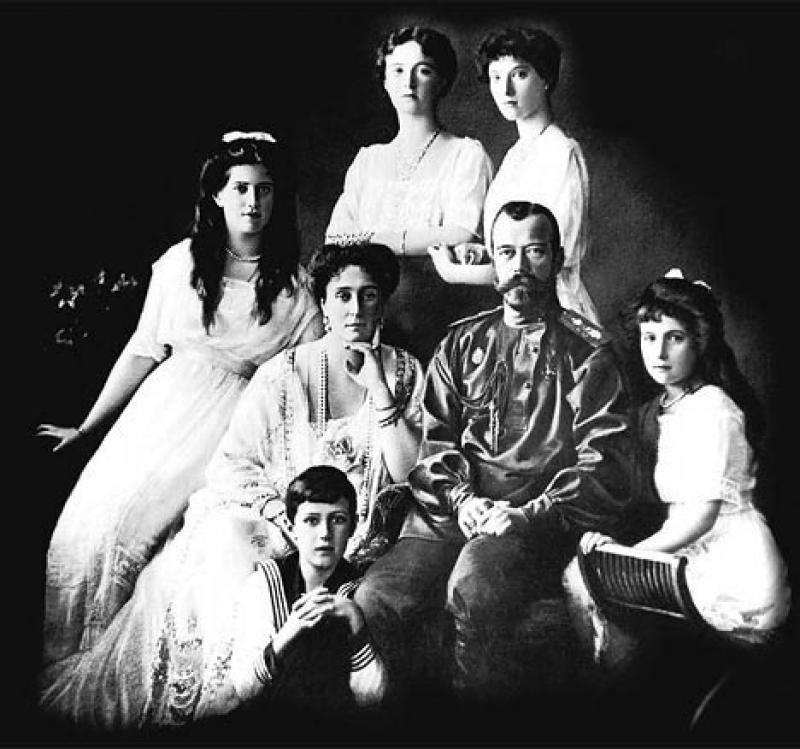 Le tsar Nicolas II et sa famille