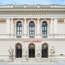 Façade de l'Albertina Modern à Vienne en Autriche - Crédit :  Photo Rupert Steiner