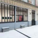 Nouvel espace de la galerie des Filles du Calvaire, rue Chapon, avec un aperçu de l'exposition Persona. - Crédit : Matthieu Gauchet