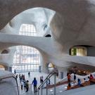 Le Centre Richard Gilder pour la Science, l’Éducation et l’Innovation du Musée américain d’Histoire naturelle (AMNH) à New York. - Crédit : Studio Gang<br />©&nbsp;Iwan Baan&nbsp;/ AMNH