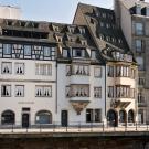Les trois immeubles abritant le Musée Alsacien à Strasbourg.   - Crédit : Musées de Strasbourg&nbsp;/ M. Bertola