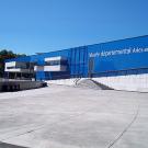 Le Musée départemental Arles antique (MDAA), dit le « musée bleu ».