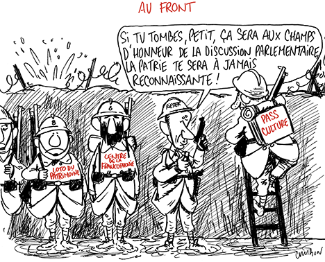 Dessin Cambon Budget Culture