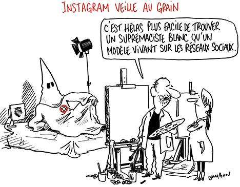 Dessin Michel Cambon Instagram et el nu