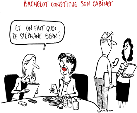 Dessin Humour - Michel Cambon : Bachelot constitue son cabinet