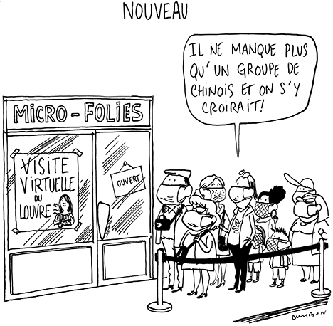 Dessin Humour - Michel Cambon : Micro-folies
