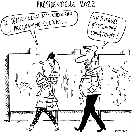 Dessin Humour : Présidentielle 2022 © Michel Cambon