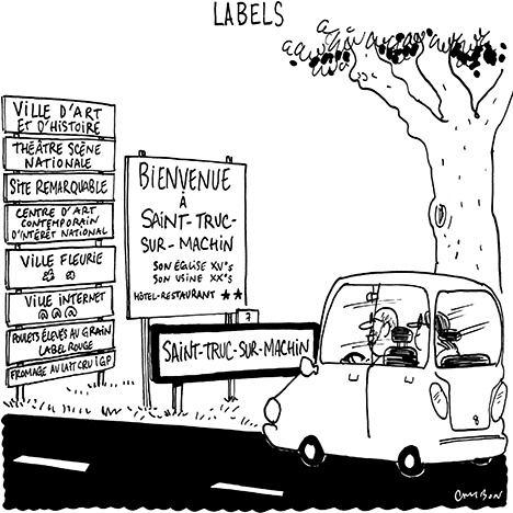 Dessin Humour : Labels © Michel Cambon 2022