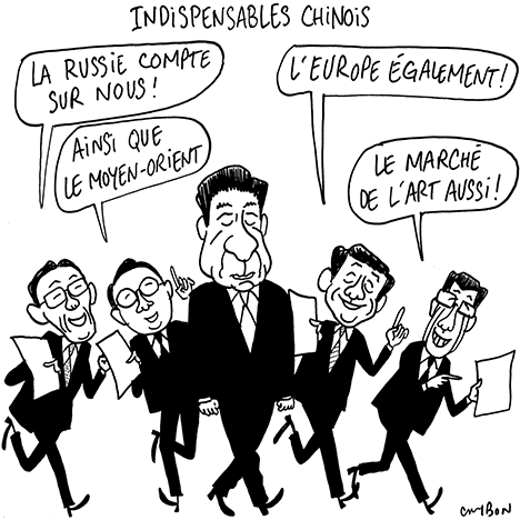 Dessin Humour : Indispensables chinois © Michel Cambon 2023