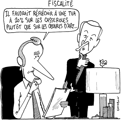 Dessin Humour : Fiscalité © Michel Cambon 2023